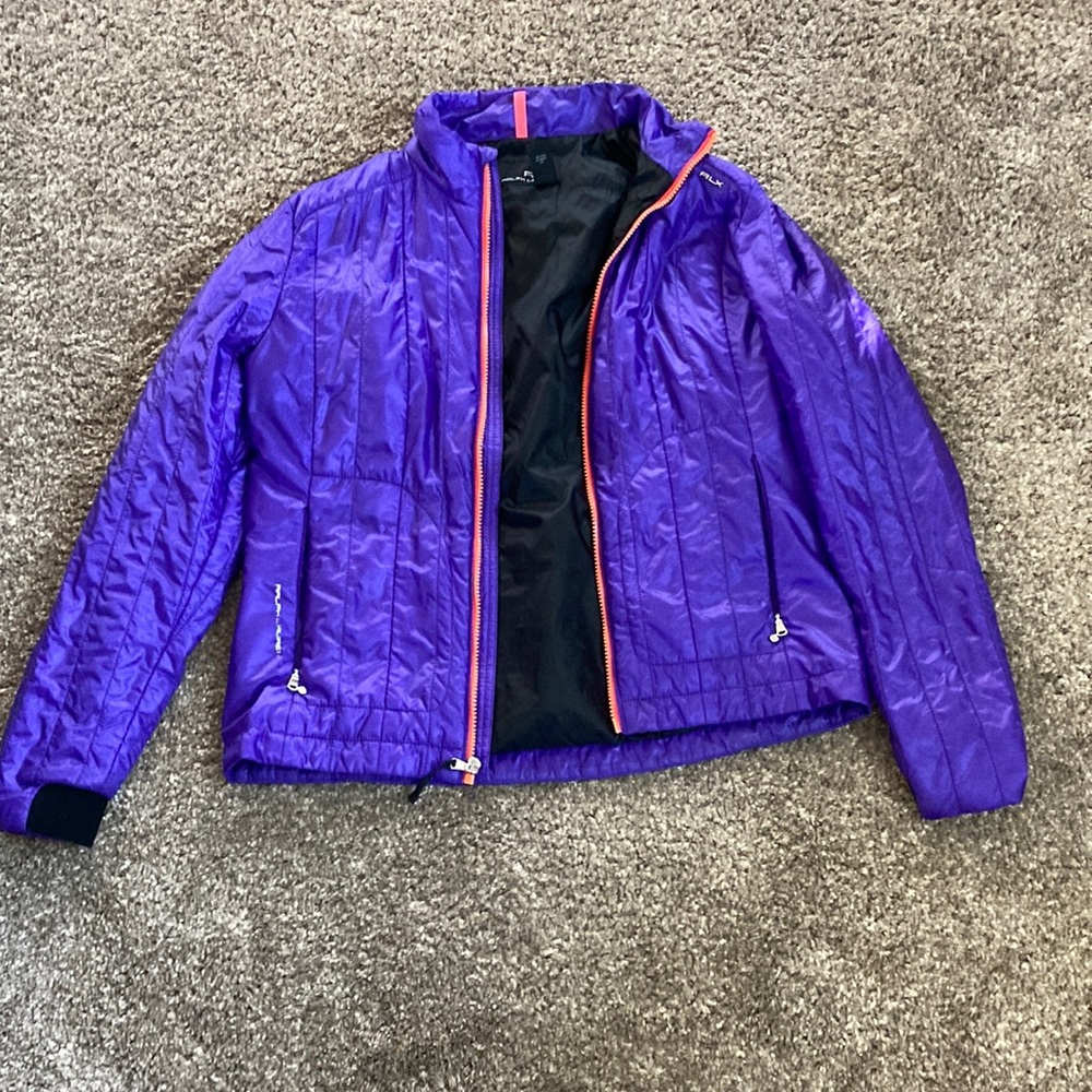 Purple light weight jacket woman’s size small
